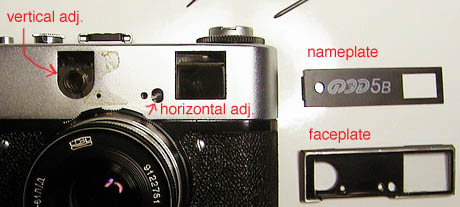 FED Rangefinder Adjustment